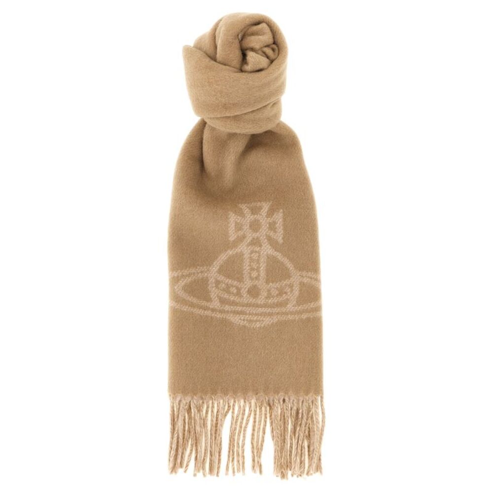 Vivienne Westwood Beige Wool Women's Foulard